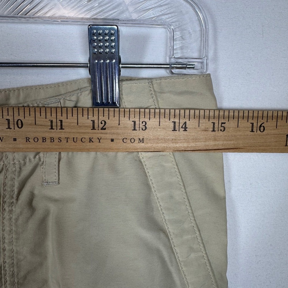 Patagonia Women's Sz 4 Khaki Tan Polyamide Hiking Cargo Pants Straight Leg 11477 - Picture 4 of 10